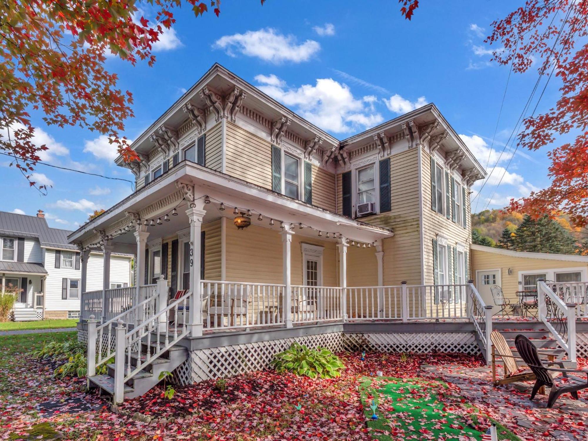 The Kelly House - 4 Bedroom Historic Lodge - Downtown Ellicottville Exteriör bild